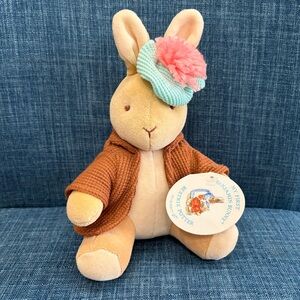 Beatrix Potter My First Benjamin Rabbit Baby Plush Toy Stuffed Bunny Plushies.